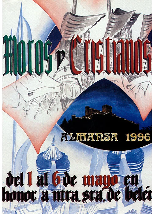 Fiestas mayores en honor de María Santísima de Belén 1996 Almansa
